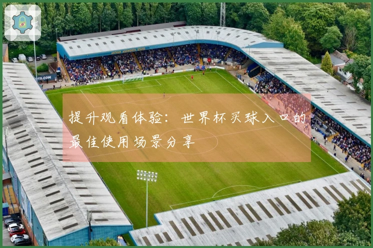 提升观看体验：世界杯买球入口的最佳使用场景分享